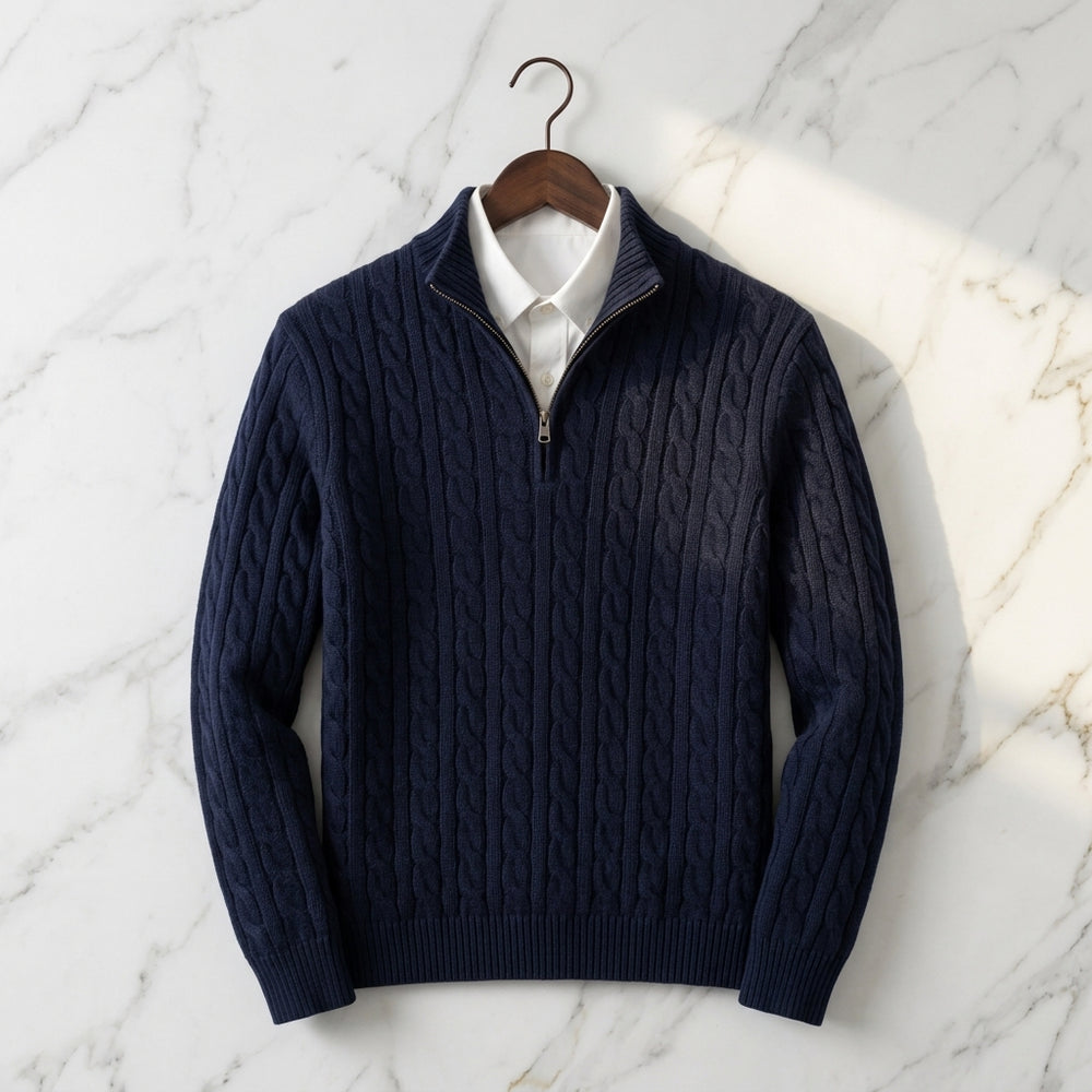 Hadley Quarter-Zip Sweater
