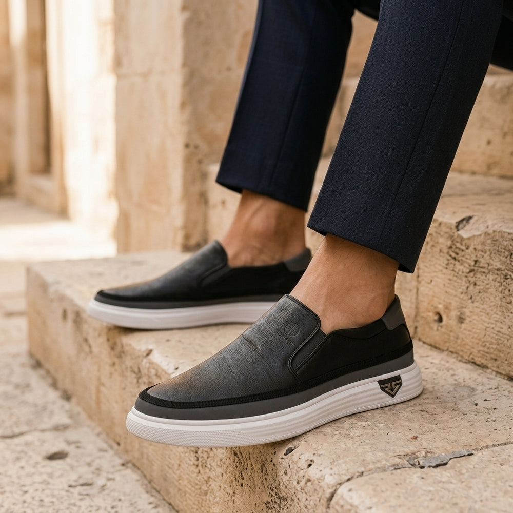 Siena Italian Leather Slip-Ons