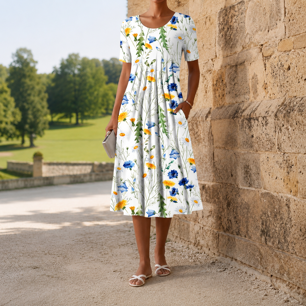 Lorenzi Women's Summer Dress