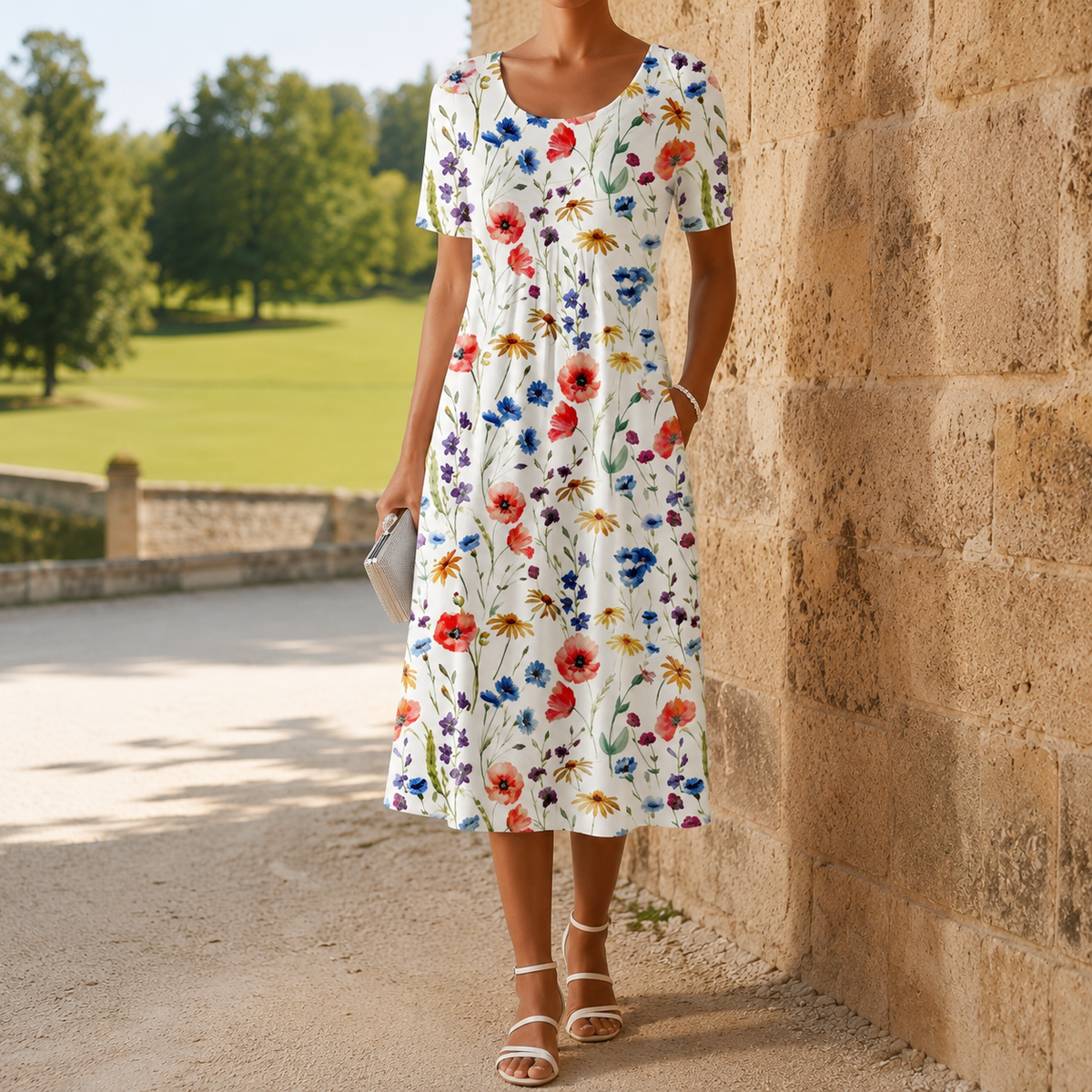 Lorenzi Women's Summer Dress